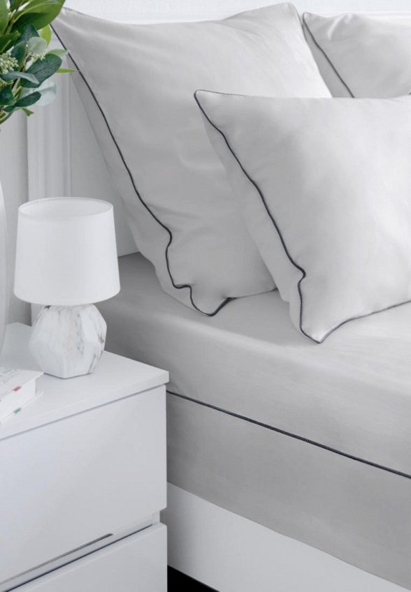 Постельное белье Евро Soft Silver