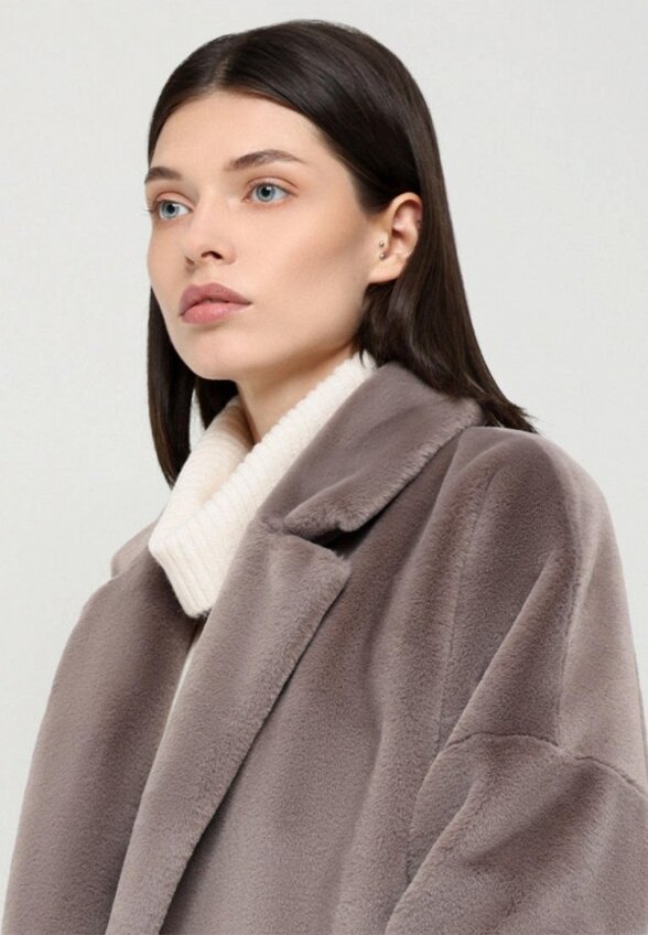 Пальто меховое Alef