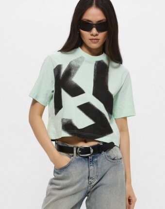 Футболка Karl Lagerfeld Jeans женщинам