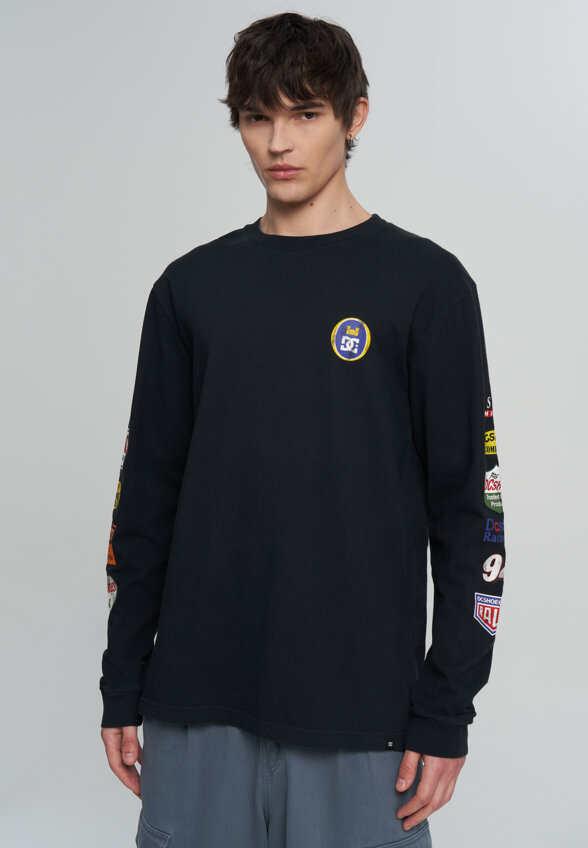 Лонгслив мужской DC Shoes All Gas, Черный