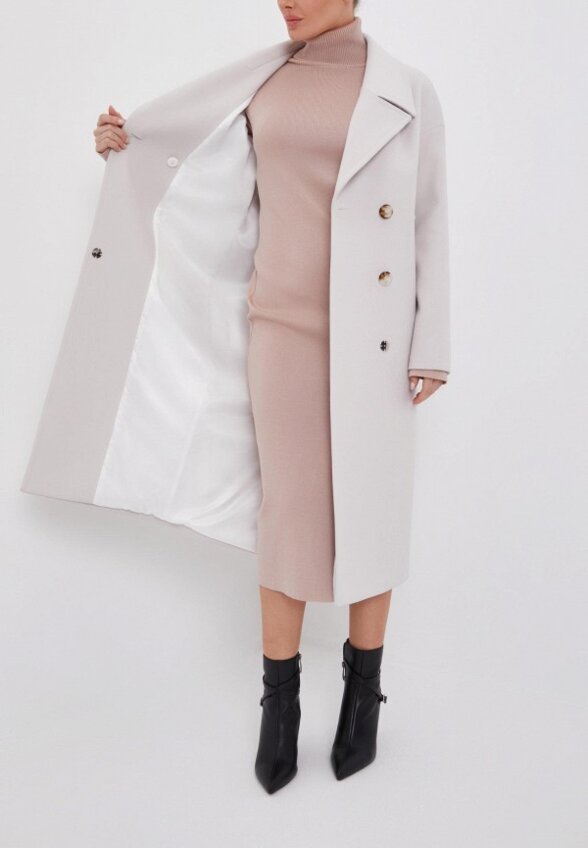 Пальто двубортное ReaLegenda