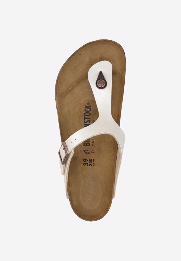 Шлепанцы женские Birkenstock Gizeh, Белый