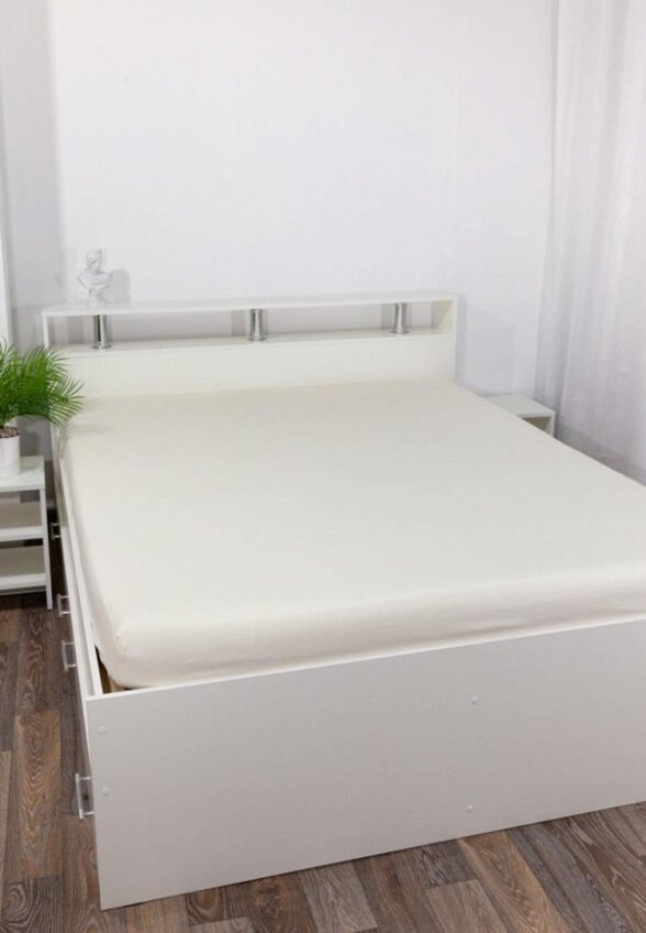 Простыня 1,5-спальная Wellness