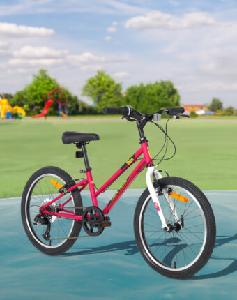 Велосипед для девочек Denton Shine 1.0 20", Розовый женщинам