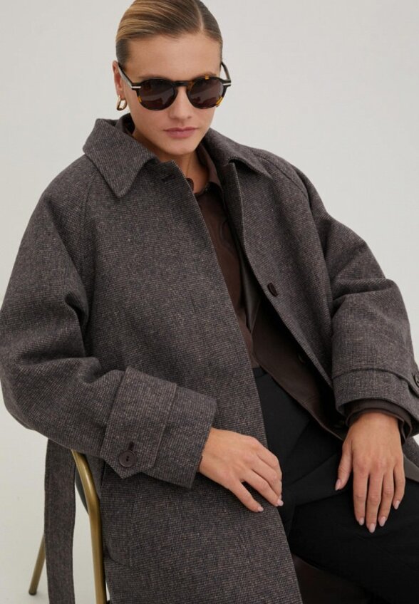 Пальто однобортное Finn Flare