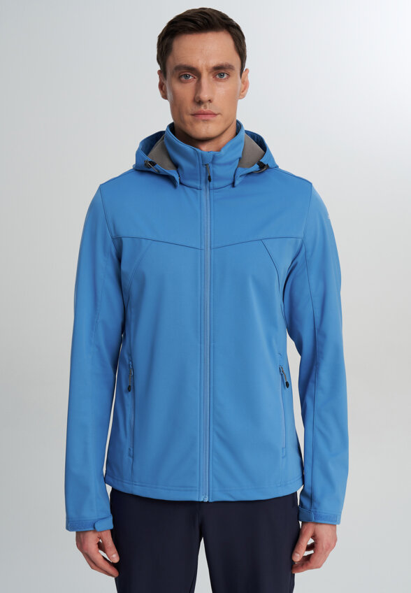 Куртка софтшелл мужская IcePeak Biggs, Голубой