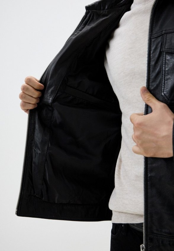 Куртка кожаная Jorg Weber