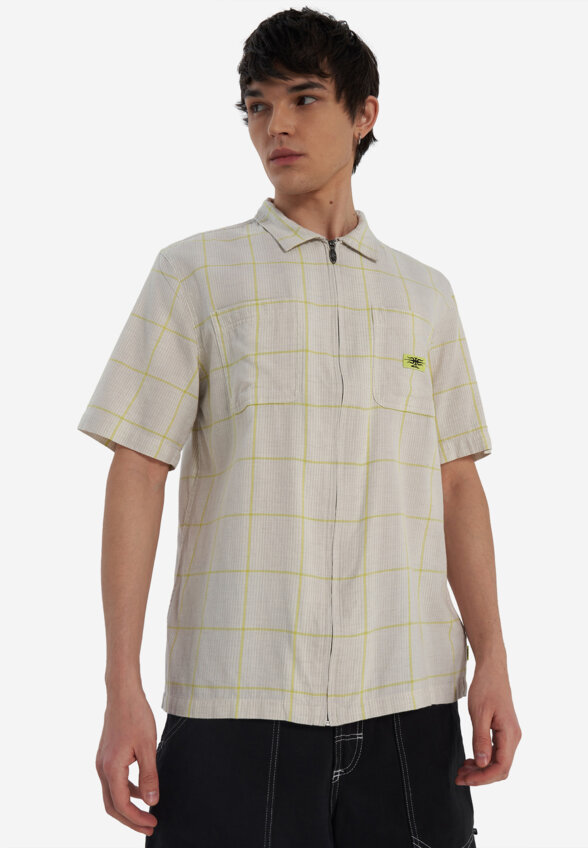 Рубашка с коротким рукавом мужская Quiksilver Mercury, Белый
