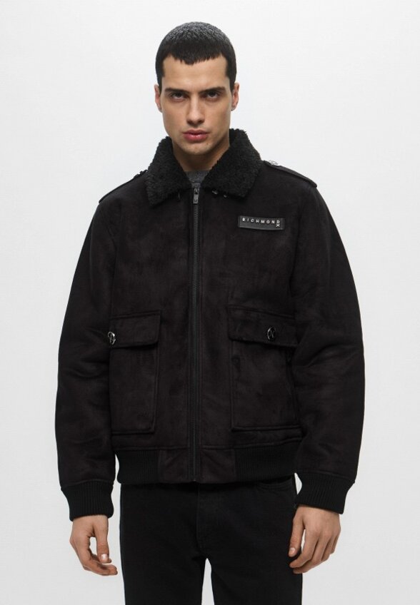 Бомбер меховой John Richmond