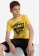 Футболка для мальчиков PUMA Basketball Posterize, Желтый1  - превью