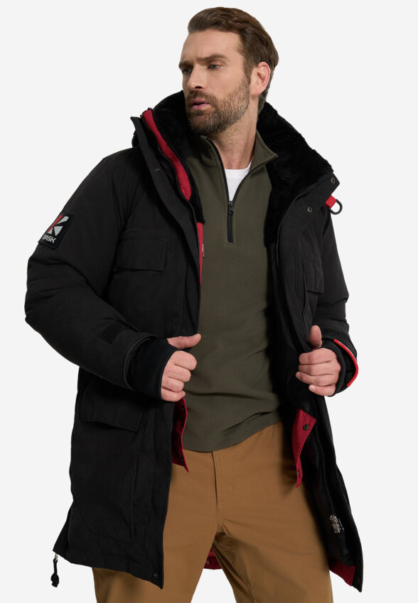 Парка мужская Bask Taimyr V4, Черный