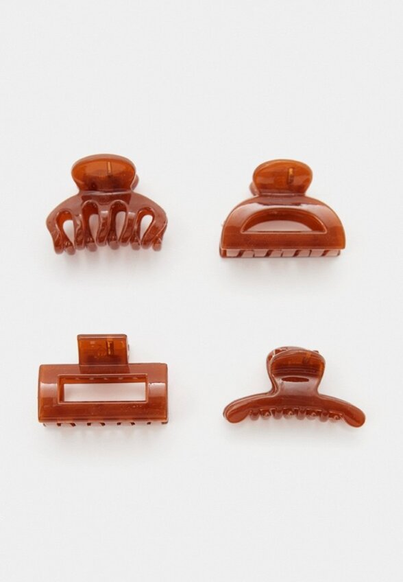 Заколки-крабы 4 шт. Perles