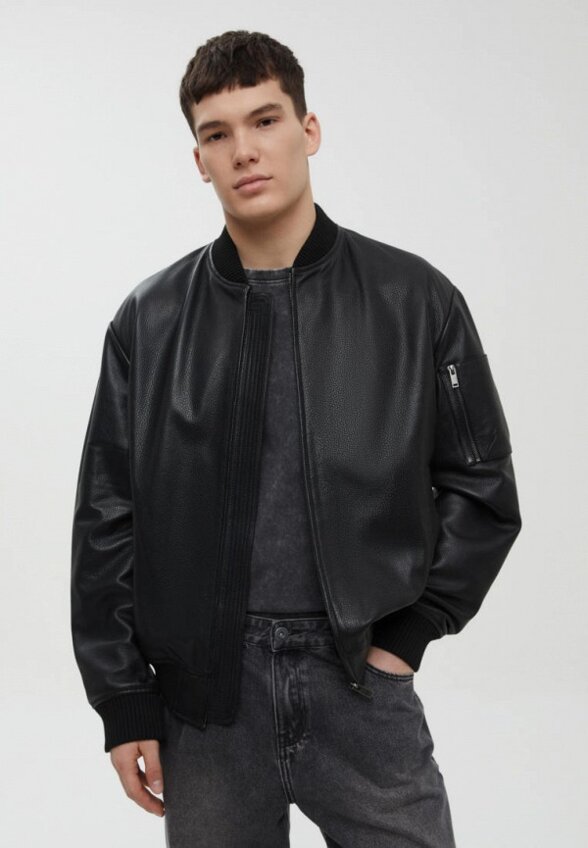 Куртка кожаная Finn Flare