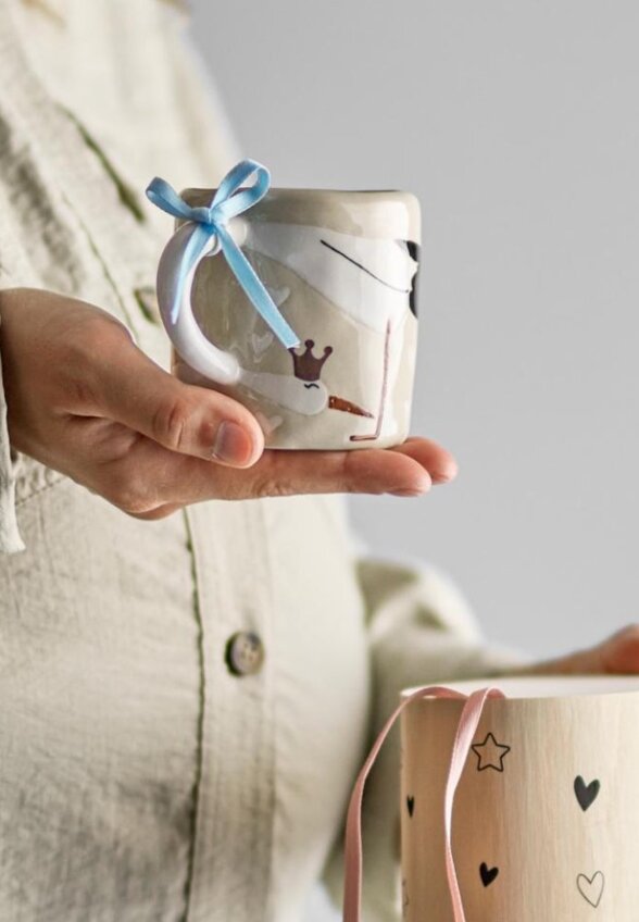 Кружка керамическая Блумингвиль МИНИ (Bloomingville MINI) 