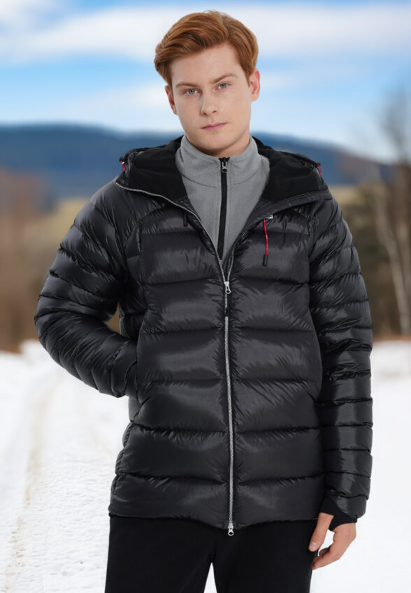 Пуховик мужской Bask Chamonix Pro V2, Черный