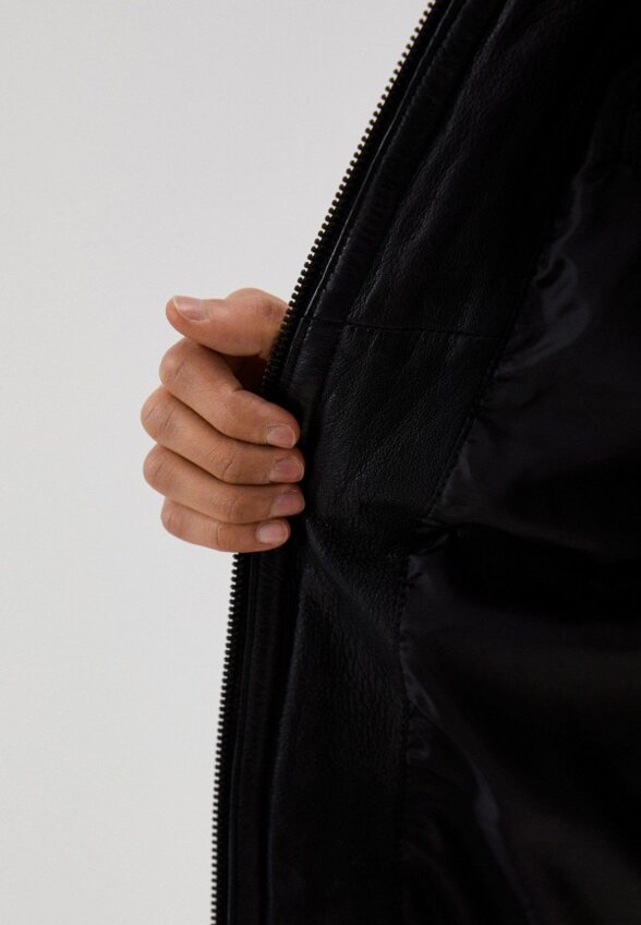 Куртка кожаная Urban Fashion for Men