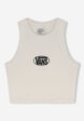 Майка женская Vans Oval Logo Tank, Бежевый9  - превью