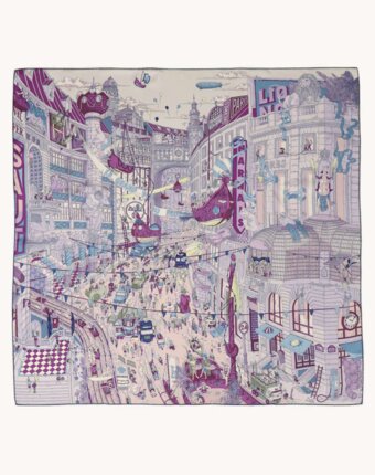 Hermes Silk Scarf женщинам