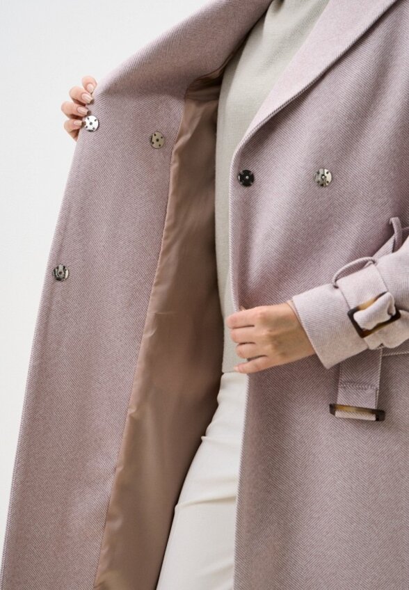 Пальто двубортное Снежная Королева