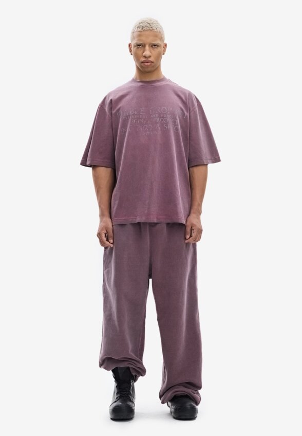 Футболка Crypto Dirty purple FABLE