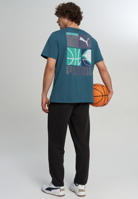 Футболка мужская PUMA, Зеленый