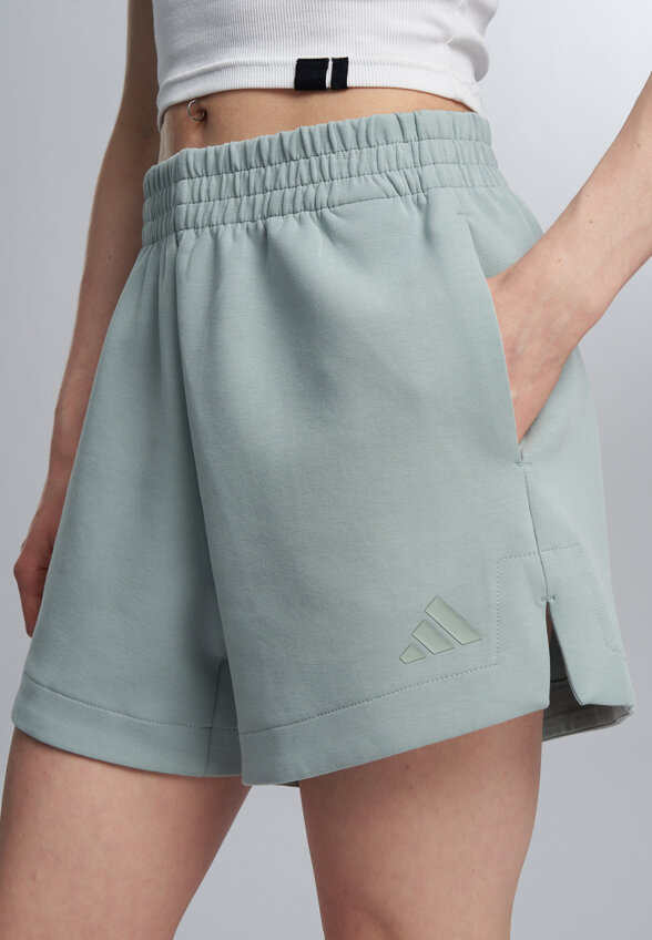 Шорты женские adidas, Зеленый