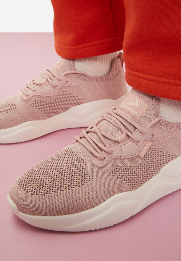 Кроссовки женские Demix Sprinter Vibe Knit, Розовый