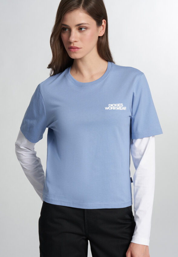 Лонгслив женский DICKIES Torrey 2 Fer, Голубой