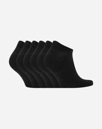 Носки Under Armour Essential No Show, 6 пар, Черный женщинам