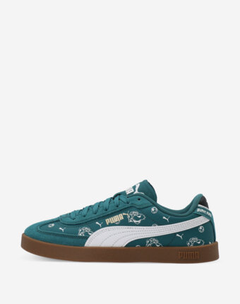 Кеды детские PUMA Club II Era Super, Зеленый женщинам