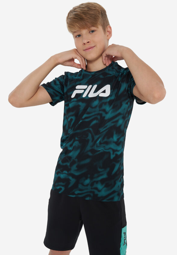 Футболка для мальчиков FILA, Черный