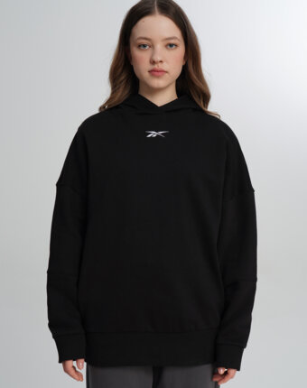Худи женское Reebok Lux, Черный женщинам
