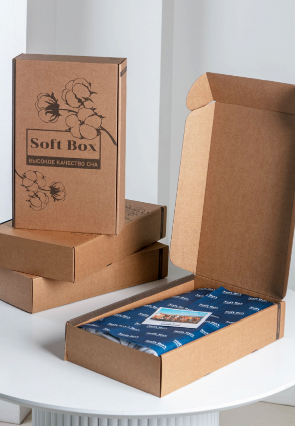 Пододеяльник 1,5-спальный Soft Box