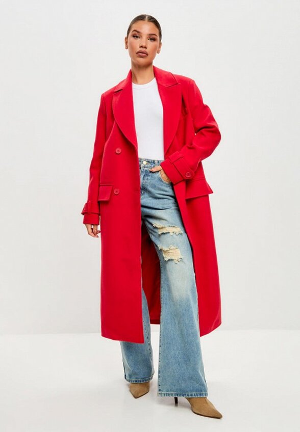 Пальто двубортное Rizzle