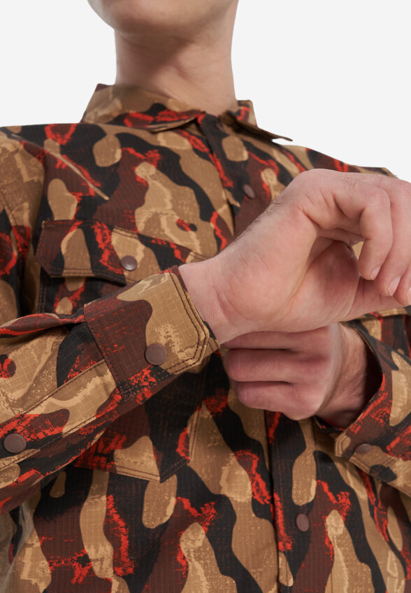 Рубашка мужская Columbia Landroamer Field Shirt, Коричневый