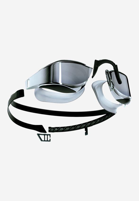 Очки для плавания Speedo Fastskin Hyper Elite Mir, Черный