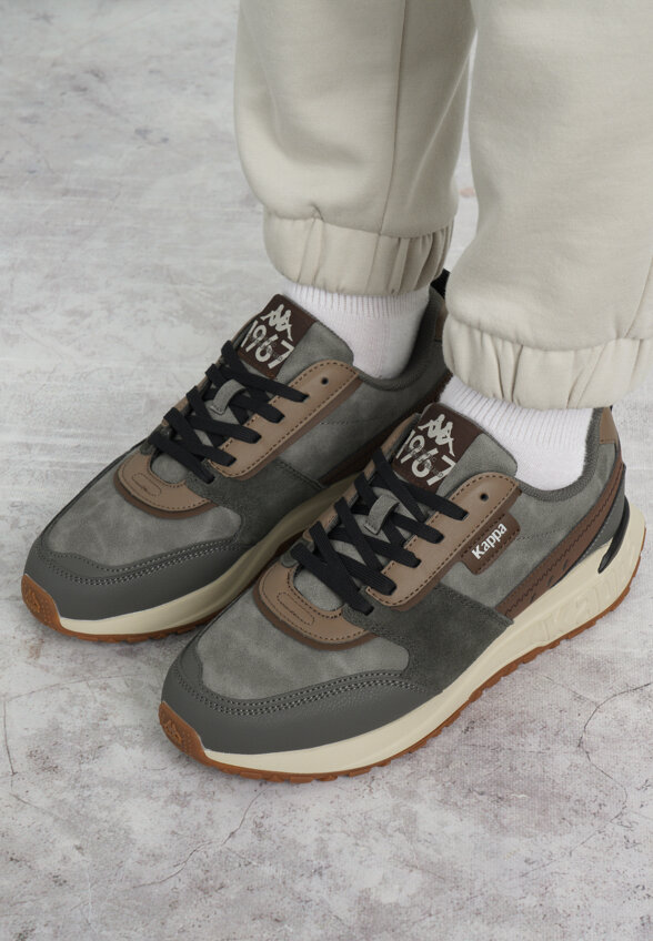 Кроссовки мужские Kappa Authentic Run 4.0 Cl, Серый