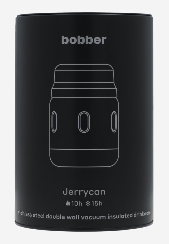 Термос Bobber Jerrycan, 470 мл, Серебряный