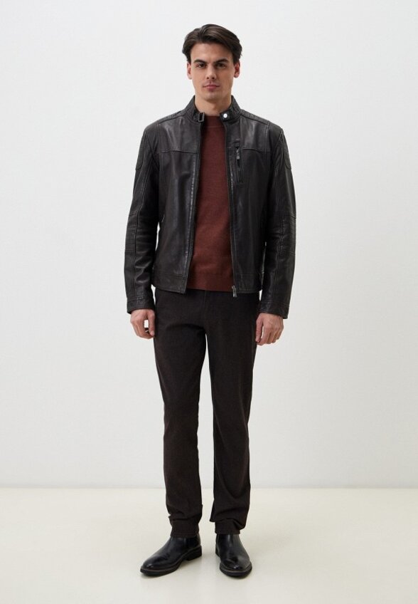 Куртка кожаная Jorg Weber