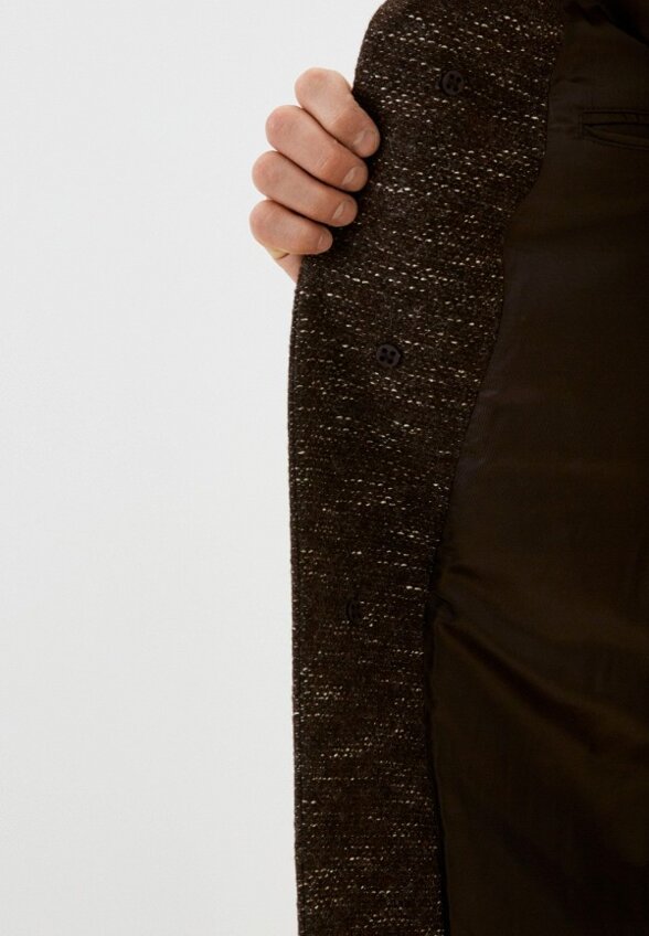 Пальто однобортное Bazioni