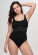 Купальник слитный женский Speedo Eclipse, Черный3  - превью