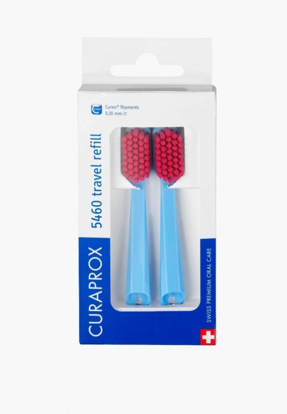 Комплект насадок для зубной щетки Curaprox