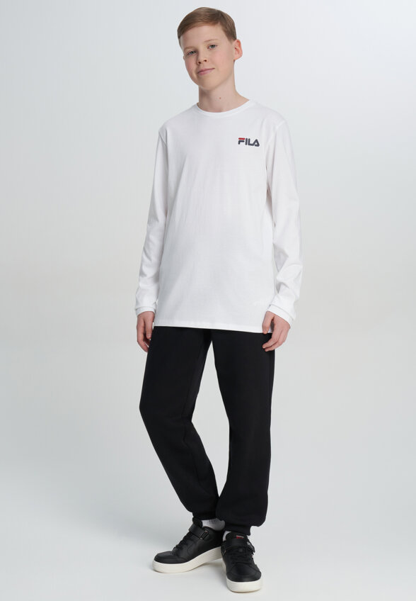 Лонгслив для мальчиков FILA, Белый