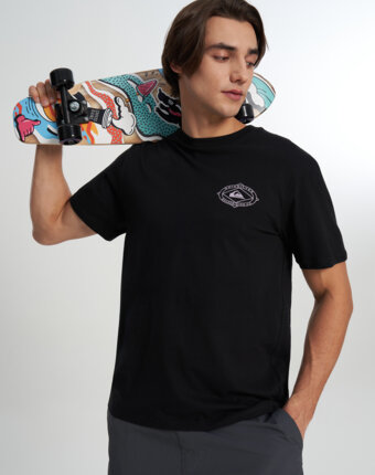 Футболка мужская Quiksilver Nada Mas Tee, Черный женщинам