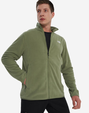 Джемпер флисовый мужской The North Face Glacier, Зеленый женщинам