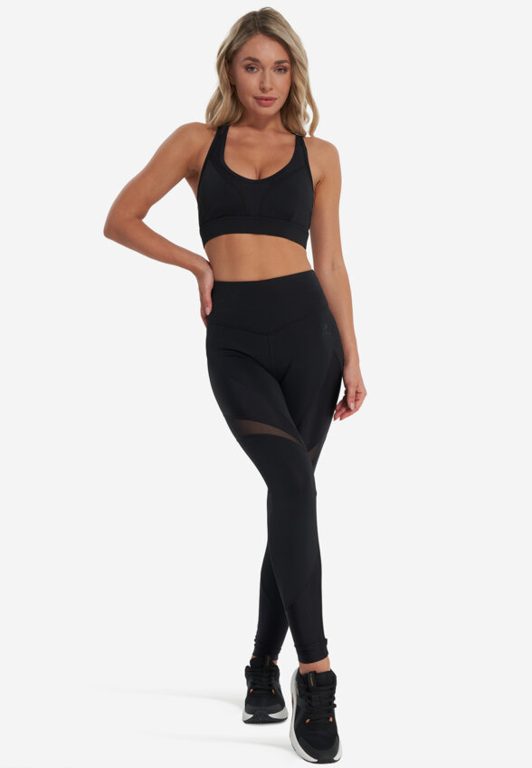 Топ бра спортивный Demix ActiveMove Dance Mesh Bra, Черный