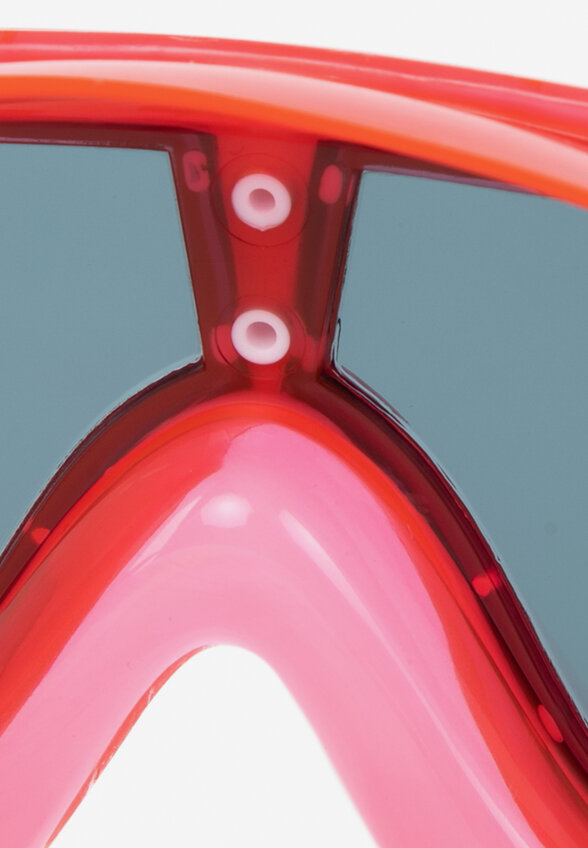 Полумаска для плавания детская Speedo Biofuse Rift, Красный