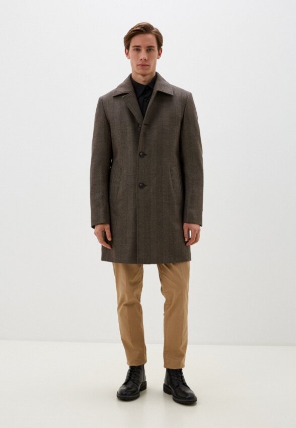 Пальто однобортное Bazioni