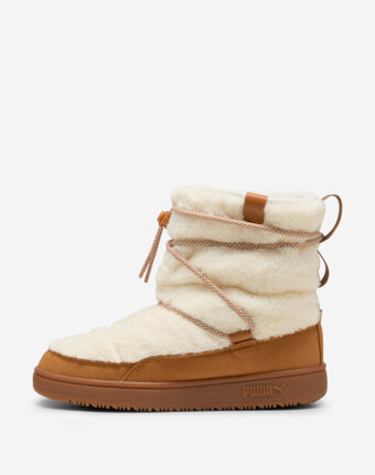 Сапоги утепленные женские PUMA Snowbae Suede, Белый женщинам