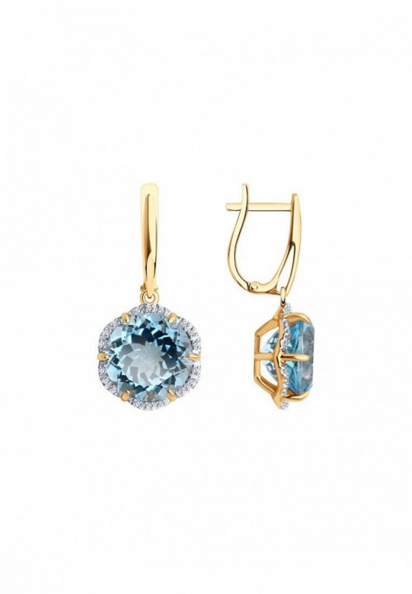 Серьги Diamant